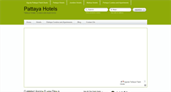Desktop Screenshot of hotelsofpattaya.com